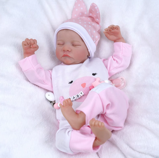 Poupée bébé Levi Reborn – Poupée nouveau-né réaliste de 45 cm avec teint 3D