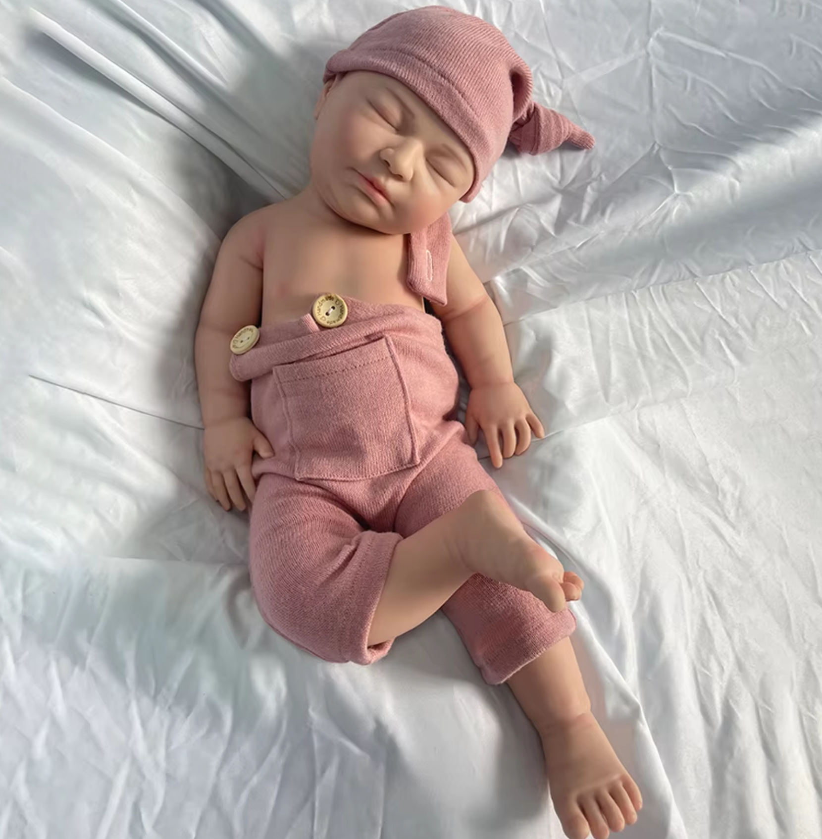 BABESIDE PoupéE Reborn Silicone EntièRement - Le Corps Complet des BéBé BABESIDE PoupéE Reborn Silicone EntièRement - Le Corps Complet des BéBé