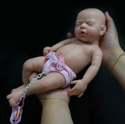 Liam e Nova – Bambole Reborn in Silicone da 30 cm per l'adozione – Set di Bambole Realistiche